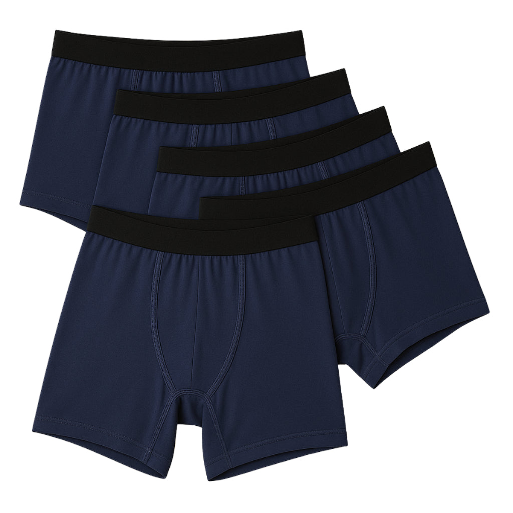 Kit Cuecas Boxer Algodão cor cinza
