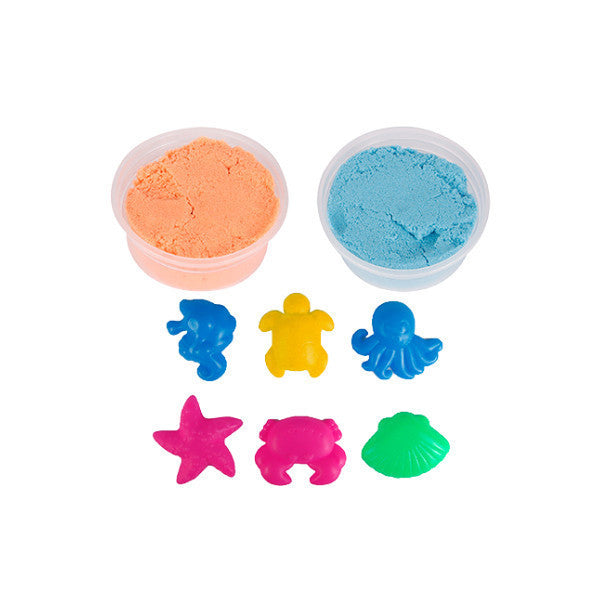 Cores azul e rosa
