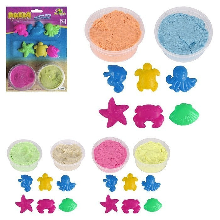 Kit de Areia Mágica com Forminhas